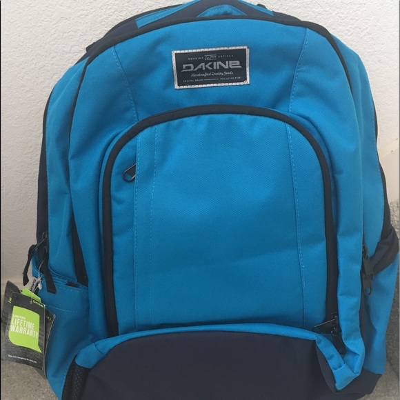 dakine blue backpack